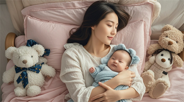 抱着新生儿的宝妈.jpg 抱着新生儿的宝妈.jpg