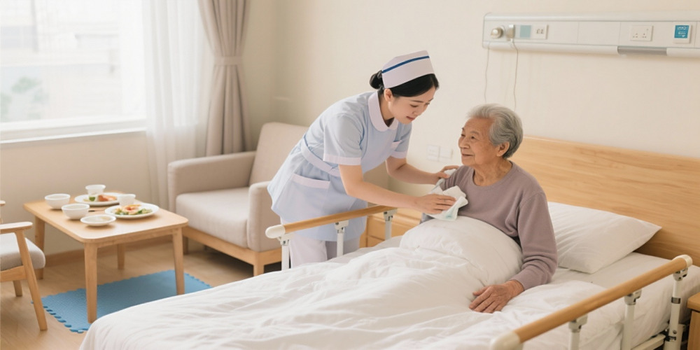 照顾老人的生活护理:清洁、饮食与安全防护