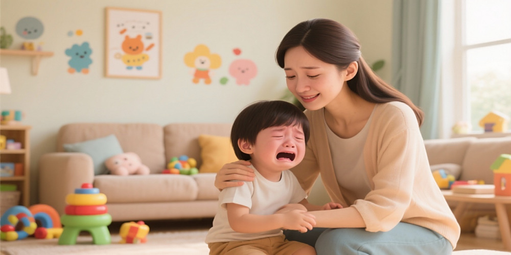 照顾小孩中的情绪引导:应对哭闹与脾气
