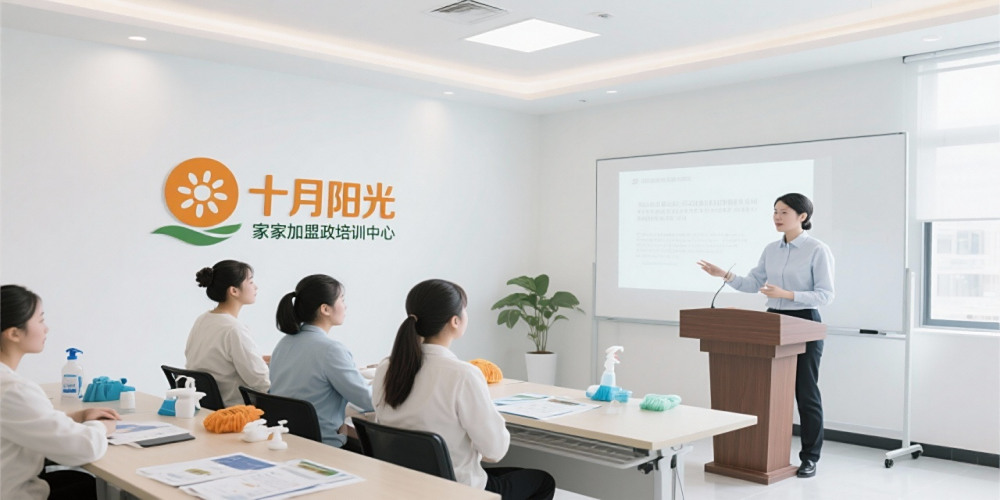 家政加盟培训哪家口碑好?十月阳光好评多多