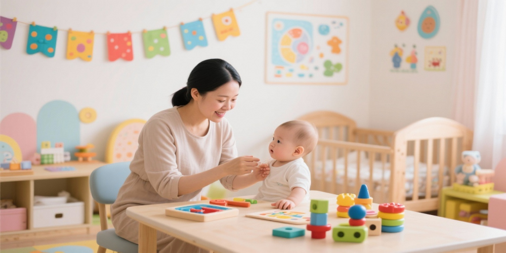 育儿嫂做早教开发,十月阳光有标准化服务流程