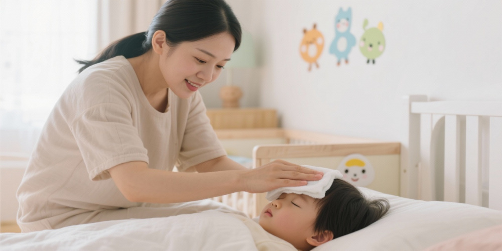 小儿发烧不用慌,育儿嫂有实用降温技巧