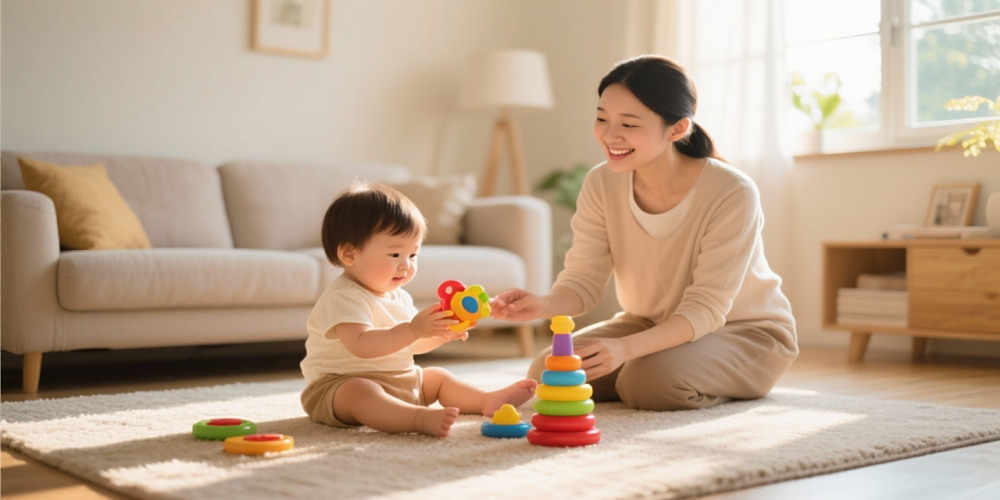 宝宝 1-3 岁早教开发,十月阳光育儿嫂能搭把手