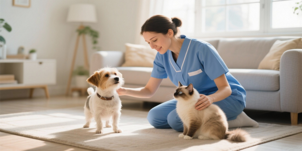 北京十月阳光宠物保姆,懂小型犬与观赏猫照料