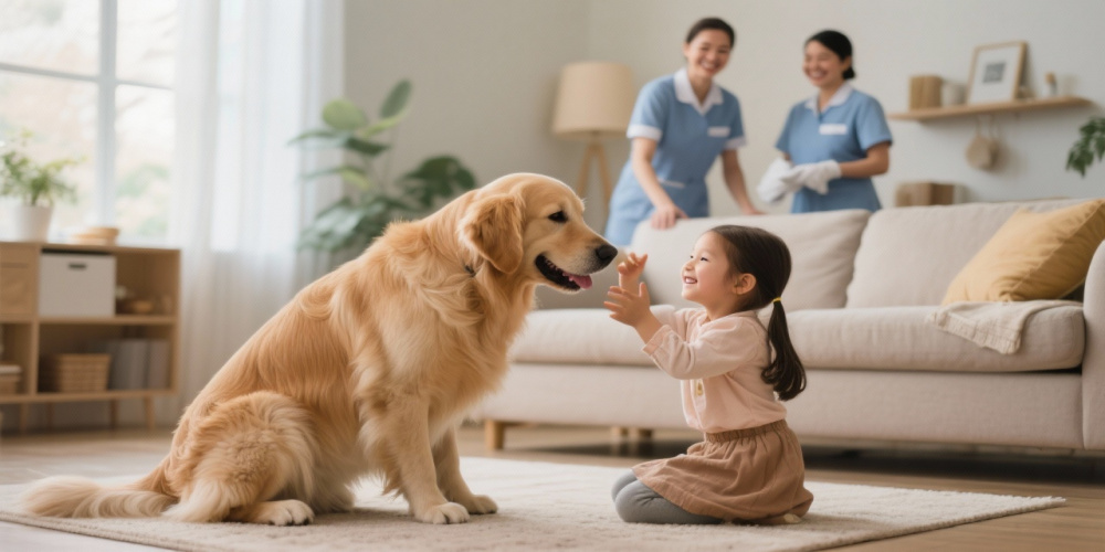 宠物友好型家政服务:如何协调宠物与儿童相处?