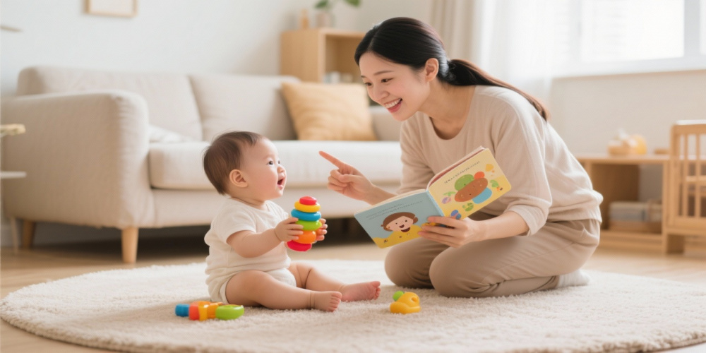 宝宝不爱说话，育儿嫂有哪些引导策略？