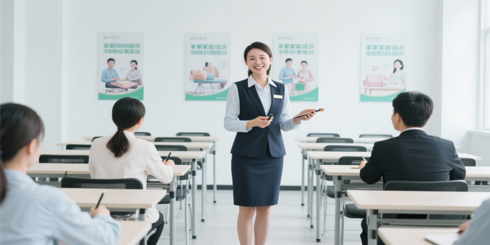 家政加盟培训缺师资？十月阳光提供专业讲师支持，不用自招聘